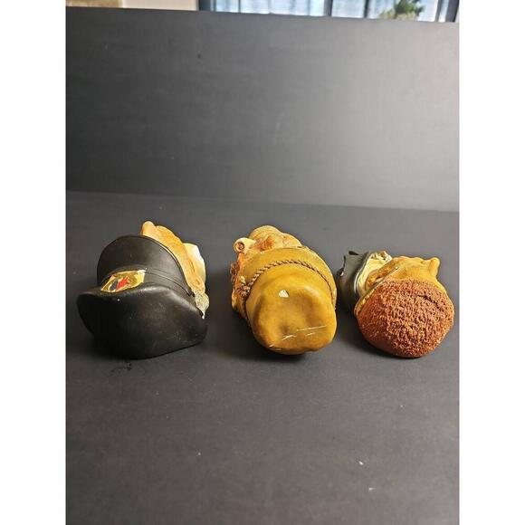 Set Of 3 Bossons Chalkware Sea Captain Uriah Heep Paddy Wall Plaques - Picture 4 of 11